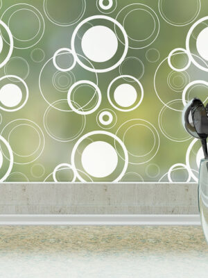retro-dots-privacy-cling-window-film retro dots window film by odhams press